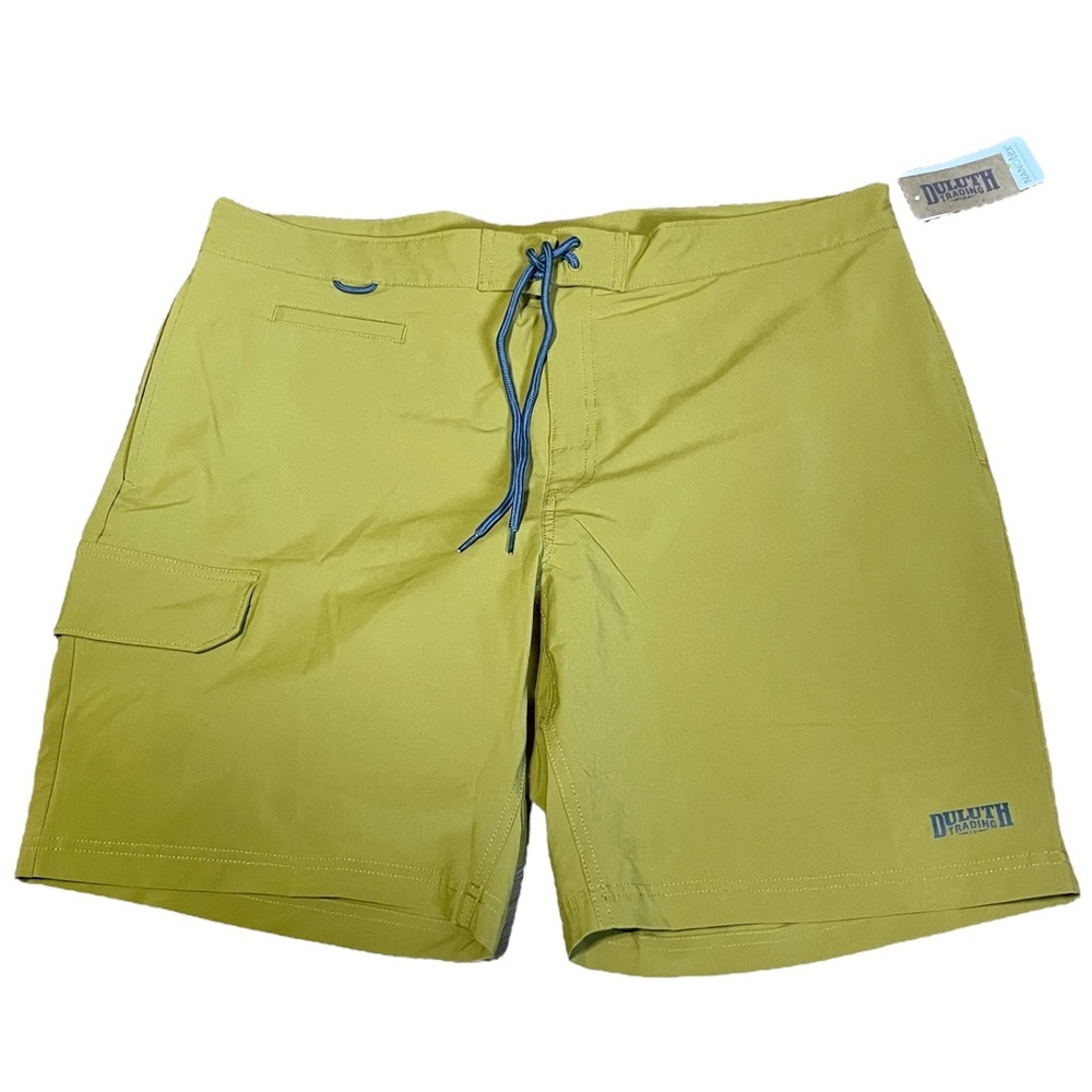 Duluth Trading Board Shorts Bull Moose Flex Cargo
